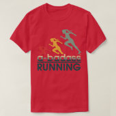  abadass Running, badass Running  T-shirt (Design voorkant)