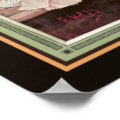 Abadie  Papier'a Sigarettes Poster (Hoek)