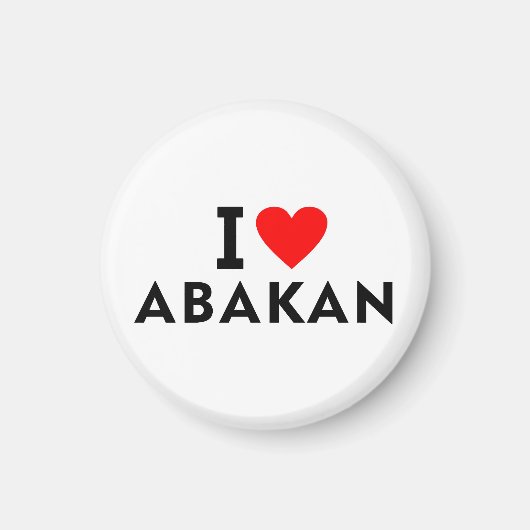 Abakan Rusland liefde stad hart als reizen Magneet (Voorkant)