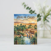 Abalak Oase Niger Briefkaart (Staand voorkant)