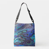 Abalaone Paua Shell Pattern Crossbody Tas (Achterkant)
