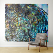 Abalone Beach Zee Schelp Fotografie Achtergrond Wandkleed (In Situ (horizontaal))