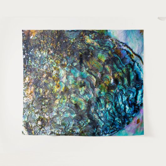 Abalone Beach Zee Shell Photography Backdrop Wandkleed (Voorkant (horizontaal))