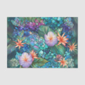 Abalone Bloementuin Decoupage Tissue Tissuepapier (Voorkant)