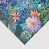 Abalone Bloementuin Decoupage Tissue Tissuepapier (Detail)