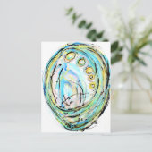 "Abalone" Briefkaart (Staand voorkant)
