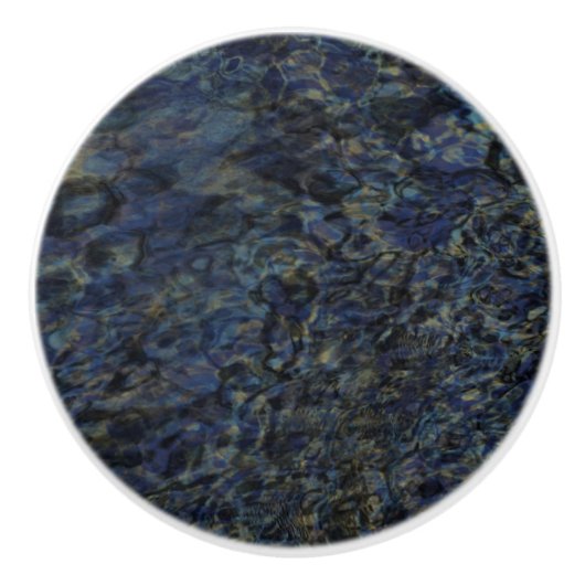 Abalone Ceramic Knob. Keramische Knop (Voorkant)