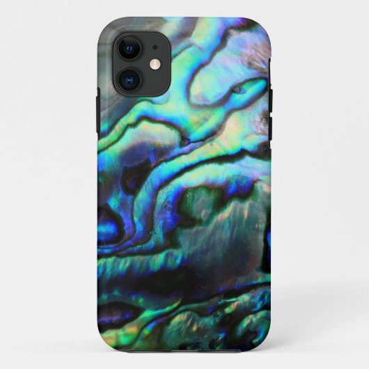 Abalone detail van Paua Case-Mate iPhone Case (Achterkant)