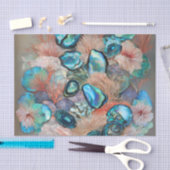 Abalone en Koraal Decoupage Tissue Tissuepapier (Craft)