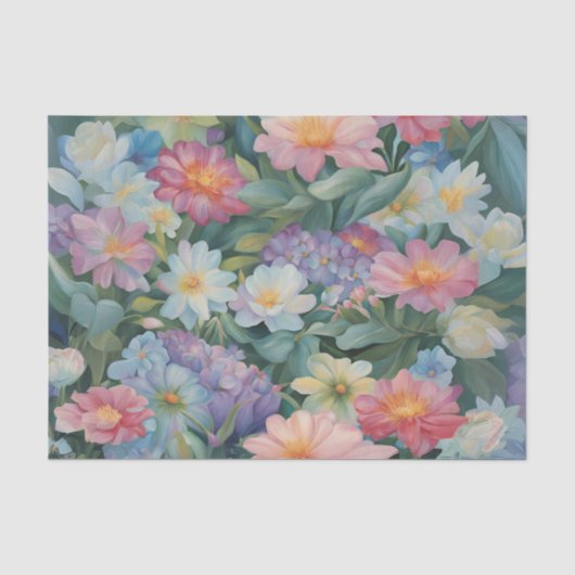 Abalone en Koraal Decoupage Tissue Tissuepapier (Voorkant)