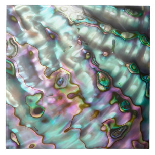 Abalone keramiektegel / onderzetter tegeltje