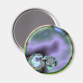 Abalone look Abstracte magneet (Voorkant / Achterkant)