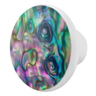 Abalone look door deur Knobs keramisch trekpullen Keramische Knop