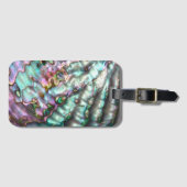 Abalone ontworpen Bagagelabel (Voorkant (horizontaal))