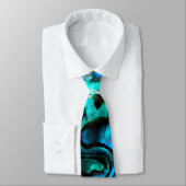 Abalone paua schelp natuurlijke ontwerp stropdas (Gebonden)