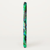 Abalone Paua Shell afbeelding iphone X hoesje (Achterkant / rechts)