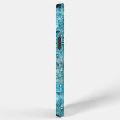 Abalone Pāua Shell Aqua Blue iPhone Hoesje (Rechterkant)