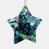 Abalone paua shell detail keramisch ornament (Rechts)