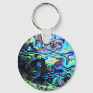 Abalone paua shell sleutelhanger