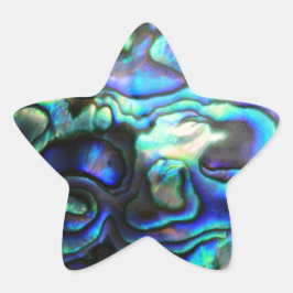 Abalone paua shell ster sticker
