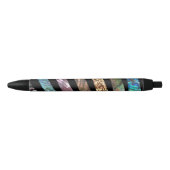 Abalone Paua Strips Variety Zwarte Inkt Pen (Voorkant)