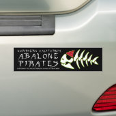 Abalone Pirates Bumpersticker (Op auto)