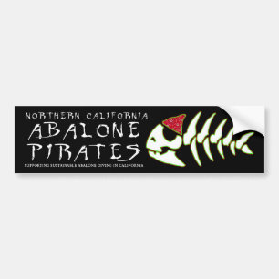 Abalone Pirates Bumpersticker