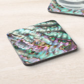 Abalone plastic onderzetters (Linkerzijde)