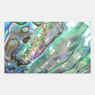 Abalone Rechthoekige Sticker