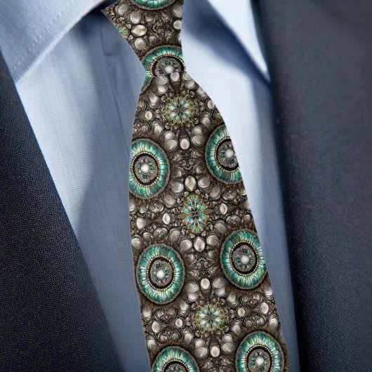 Abalone Rings Stropdas