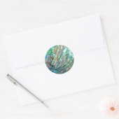 Abalone Ronde Sticker (Envelop)