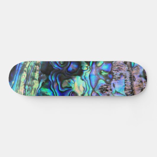 Abalone schelp mooi paua detail skateboard (Horizontaal)