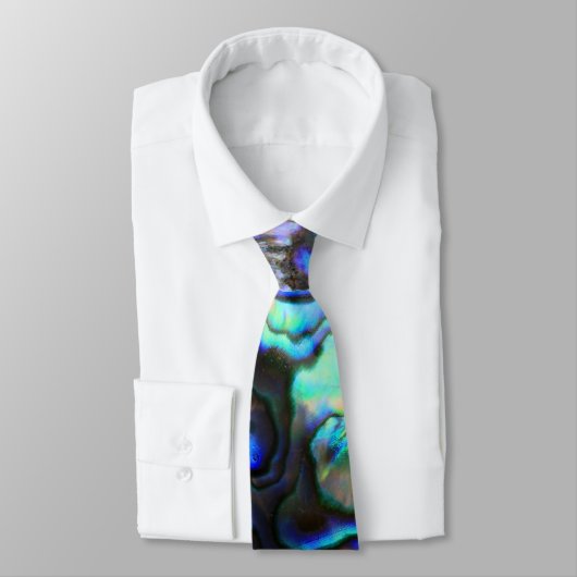 Abalone schelp mooi paua detail stropdas (Gebonden)