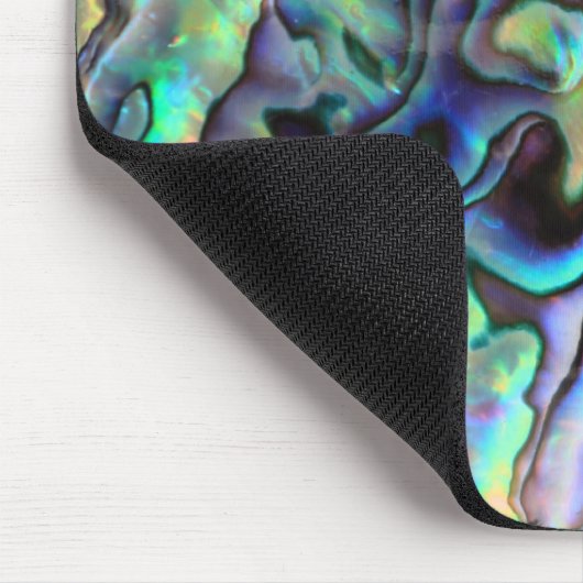 Abalone schelp mousepad muismat (Hoek)