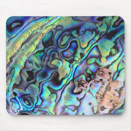 Abalone schelp mousepad muismat (Voorkant)