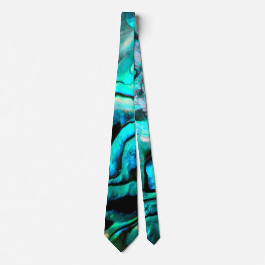 Abalone schelp natuurlijke ontwerp stropdas (Voorkant)