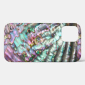 Abalone schelp print iPhone hoesje (Achterkant (horizontaal))