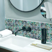 Abalone schelp textuur - cellen collage N6 Tegeltje