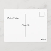 Abalone schelpen op het strand briefkaart (Achterkant)