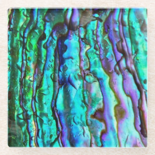 Abalone seashell glass onderzetter glazen onderzetter