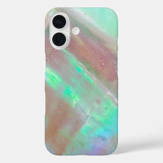 Abalone Sheel Pattern iPhone Case (Achterkant)