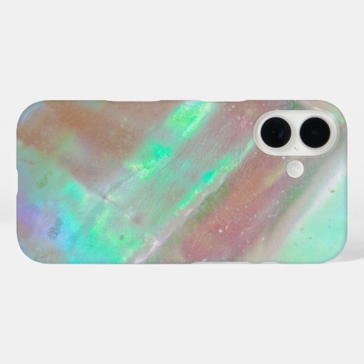 Abalone Sheel Pattern iPhone Case (Achterkant (horizontaal))