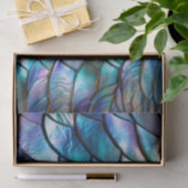 Abalone Shell Abstract Pattern Tissuepapier (Geschenk)
