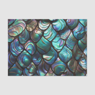 Abalone Shell Abstract Pattern Tissuepapier