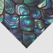 Abalone Shell Abstract Pattern Tissuepapier (Detail)