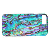 Abalone Shell Blauwgroen moeder van parelsteen Case-Mate iPhone Case (Achterkant (Horizontaal))