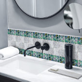 Abalone Shell en Pearl - Cellen Collage N10 Tegeltje