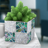 Abalone Shell en Pearl - Cellen Collage N8 Tegeltje