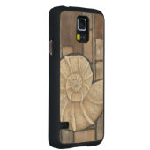 Abalone Shell Esdoorn Galaxy S5 Slim Hoesje (Rechts)