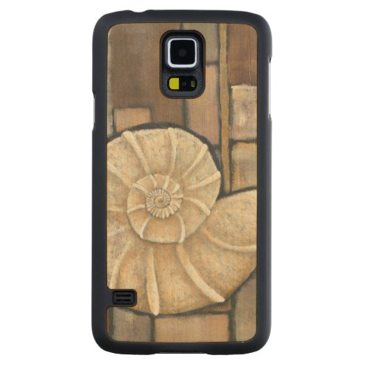 Abalone Shell Esdoorn Galaxy S5 Slim Hoesje (Achterkant)